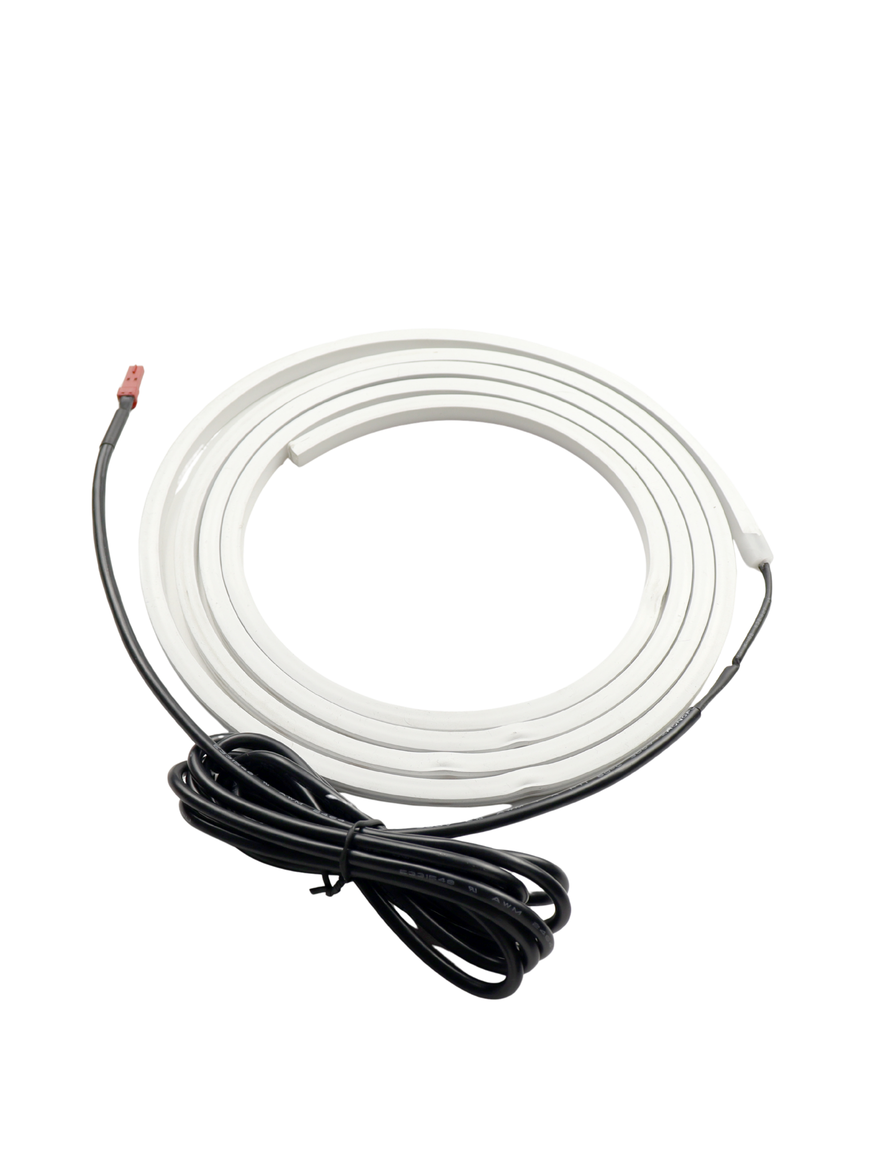 LED strip light with silicone sleeve, LED 2216, 24V (Solder Required)