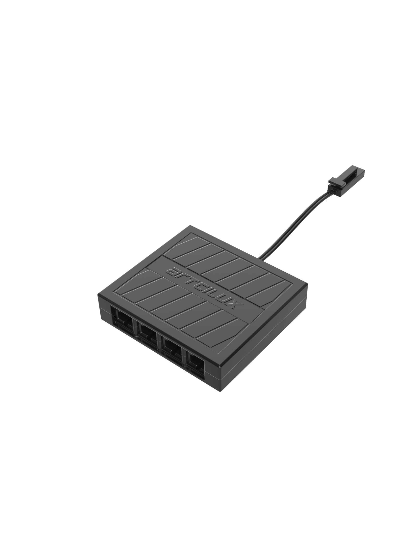 4-way Distributor, with Integrated Lead Cable, 12/24V, 3A